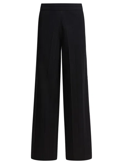 Max Mara Trousers In Black
