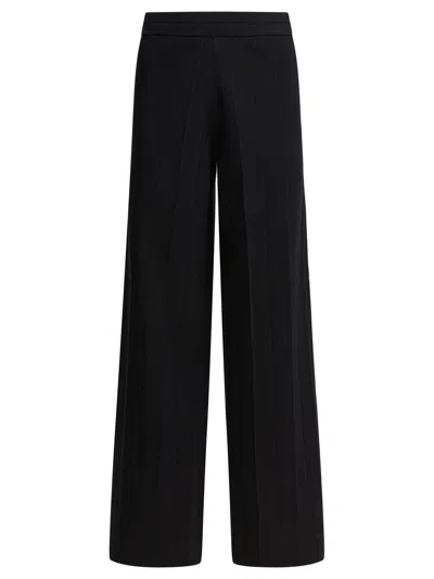 Max Mara Trousers In Black