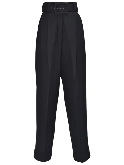 Max Mara Trousers In Black