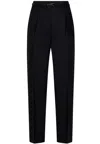 Max Mara Maxmara Studio Prosit Trousers In Black