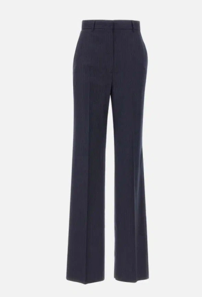 Max Mara Trousers In Blue
