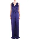 Max Mara Trousers Blue In Blu Blu