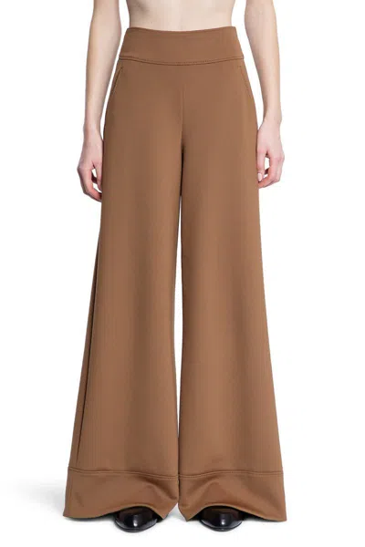 Max Mara Trousers In Brown