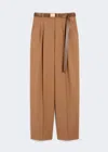 Max Mara Studio Bergamo Trouser Hazelnut In Brown