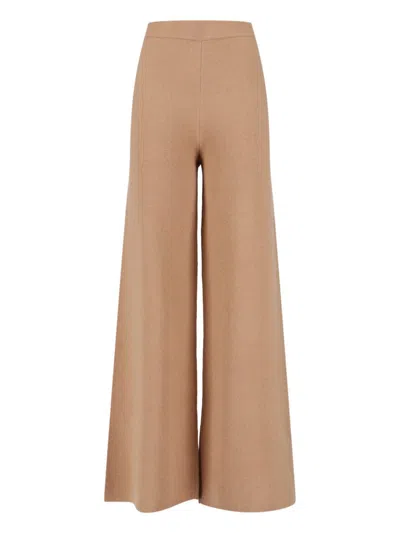Max Mara Trousers In Brown