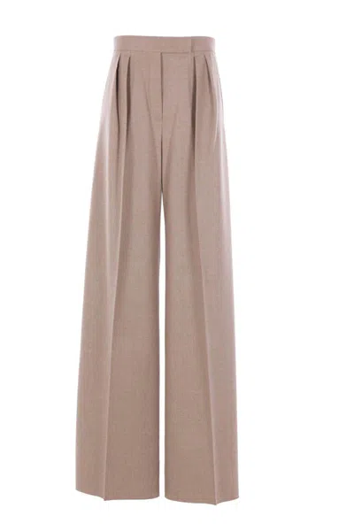 Max Mara Trousers In Brown