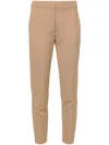 Max Mara Brown Elastane Pants In Brown