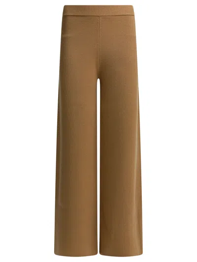 Max Mara Trousers In Brown