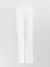 Max Mara Trousers Cotton Satin Belt Loops