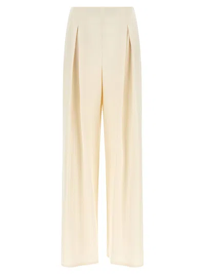 Max Mara Trousers In Cream