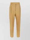 Max Mara Trousers Featuring Elastic Waistband And Front Pleats