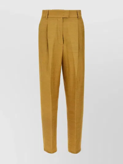 MAX MARA TROUSERS FEATURING FRONT PLEATS AND BACK POCKETS