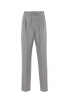 Max Mara Trousers In Gray