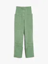 Max Mara "facella" Jeans Featuring Belt Loops In Green