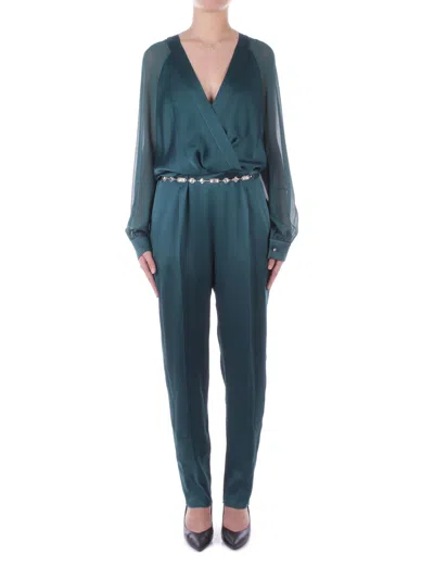 Max Mara Trousers Green In Verde Blu E Verdi