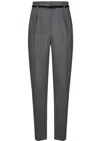 Max Mara Maxmara Studio Prosit Trousers In Grey