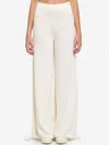 Max Mara Women Trousers In Wool Yarn In White