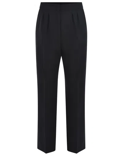 Max Mara Trousers  "verbano" In Black