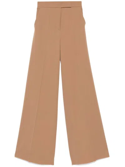 Max Mara Trousers In Neutral