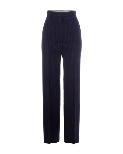 Max Mara Trousers In Navy
