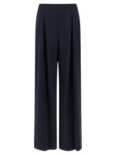 Max Mara Trousers In Navy