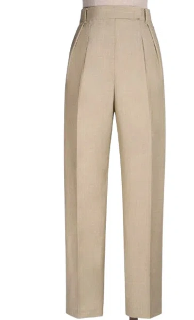 Max Mara Trousers In Neutral
