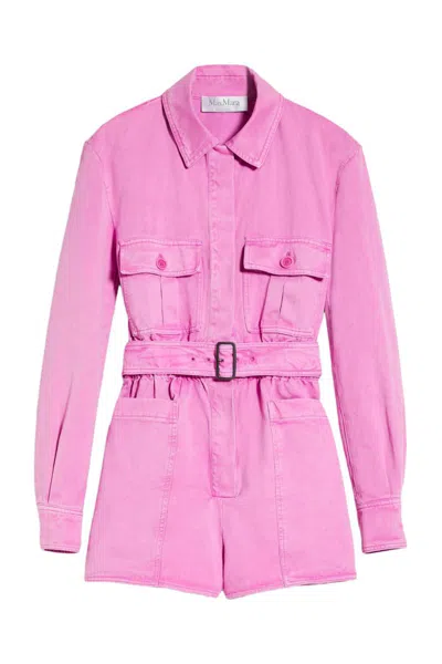 Max Mara Trousers In Peonia