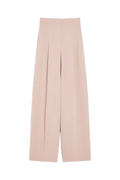 Max Mara Trousers In Powder