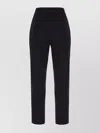 Max Mara Trousers Stretch Nylon Elastic Waistband