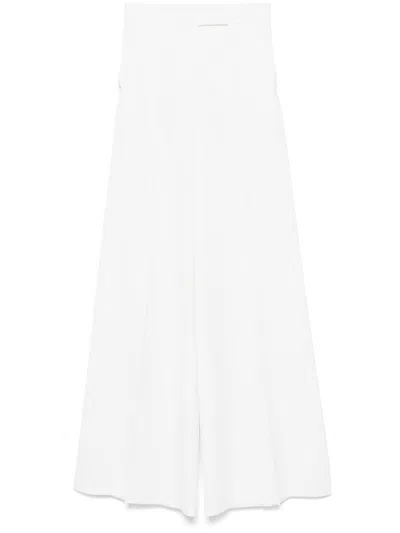 Max Mara Trousers In Beige
