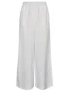 Max Mara Gary High-waist Wide-leg Trousers In White