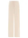 Max Mara Trousers In White