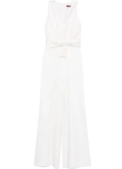 Max Mara Trousers In White