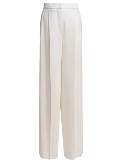 MAX MARA TROUSERS WHITE