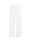 Max Mara Pantalone Balta Bianco In White