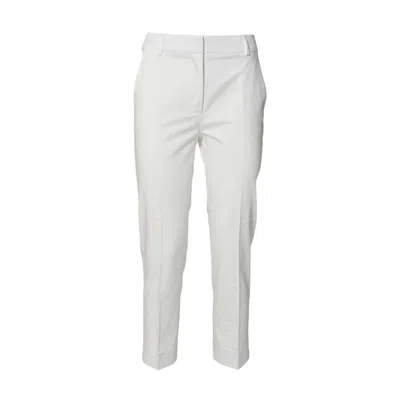 Max Mara Trousers In White