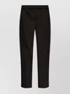 Max Mara Cropped Ankle Trousers Tapered Hem In Blue