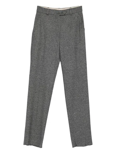 MAX MARA MAX MARA TROUSERS WITH EMBOSSED PATTERN