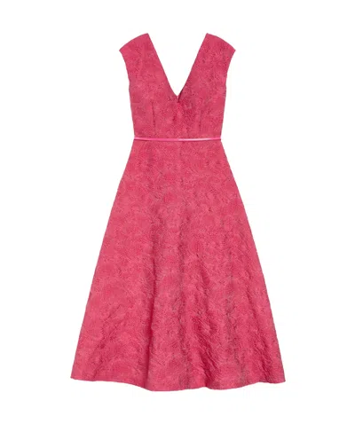 MAX MARA MAX MARA STUDIO V-NECK SLEEVELESS DRESS