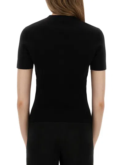 Max Mara T-shirt In Black