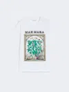 Max Mara T-shirt En Jersey De Coton In Multi