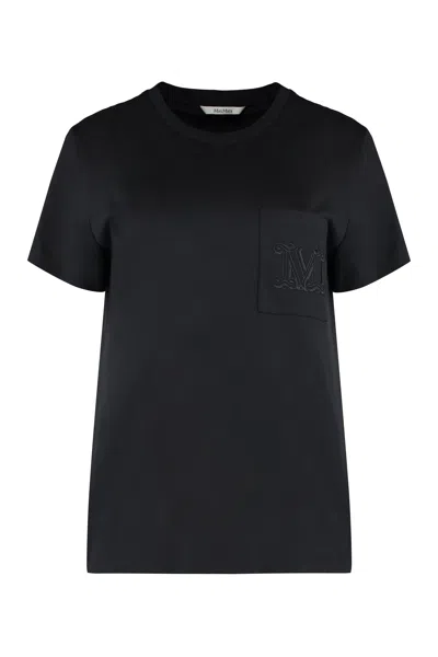 Max Mara T-shirt In Cotton Jersey