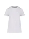 Max Mara T-shirt Logo In White