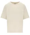 Max Mara T-shirt Multid Ecru  Weekend In White