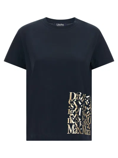 Max Mara 's T-shirt In Blue