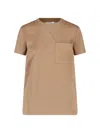 Max Mara T-shirt "papaia" In Brown