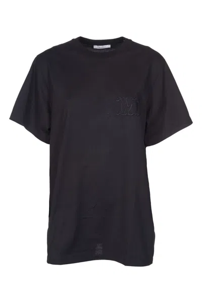 Max Mara Tshirt Short Sleeves Black