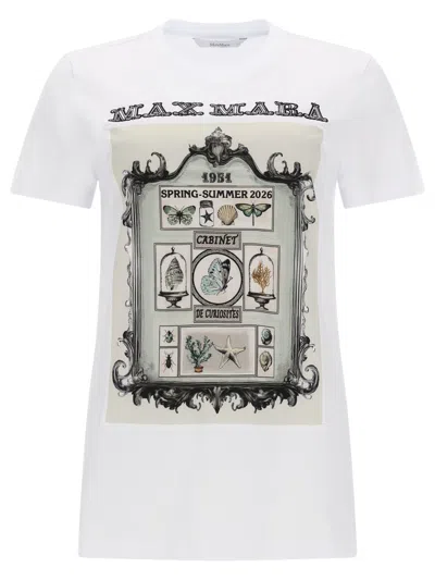 Max Mara T-shirt "spadino" Con Stampa In Multi