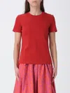 Max Mara T-shirt Woman  In Red