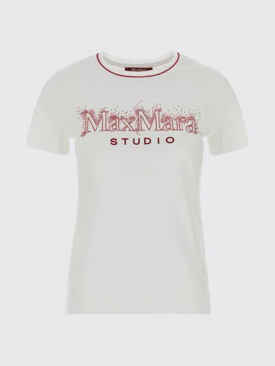 Max Mara T-shirt Woman  Studio In Red